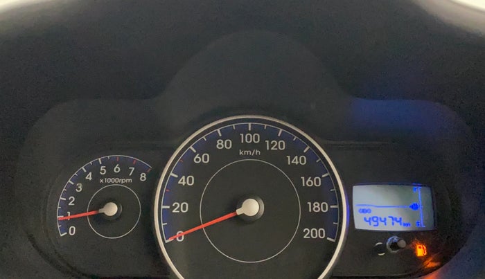 2015 Hyundai i10 SPORTZ 1.1, Petrol, Manual, 49,456 km, Odometer Image