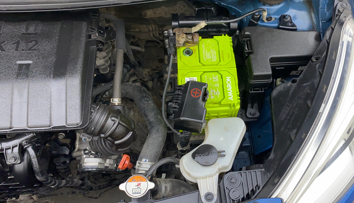 2017 Hyundai Grand i10 SPORTZ (O) AT 1.2 KAPPA VTVT, Petrol, Automatic, 54,807 km, Engine View - Left