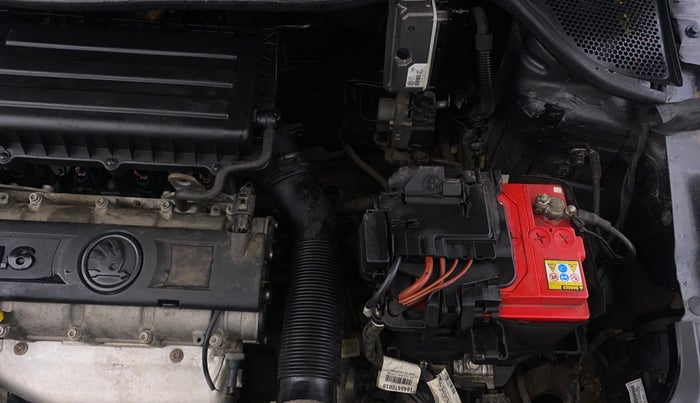 2018 Skoda Rapid AMBITION 1.6 MPI MT, Petrol, Manual, 36,544 km, Engine View - Left