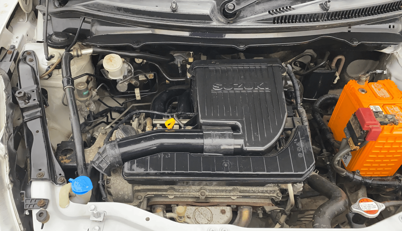 2014 Maruti Swift VXI, Petrol, Manual, 73,480 km, Engine View - Right