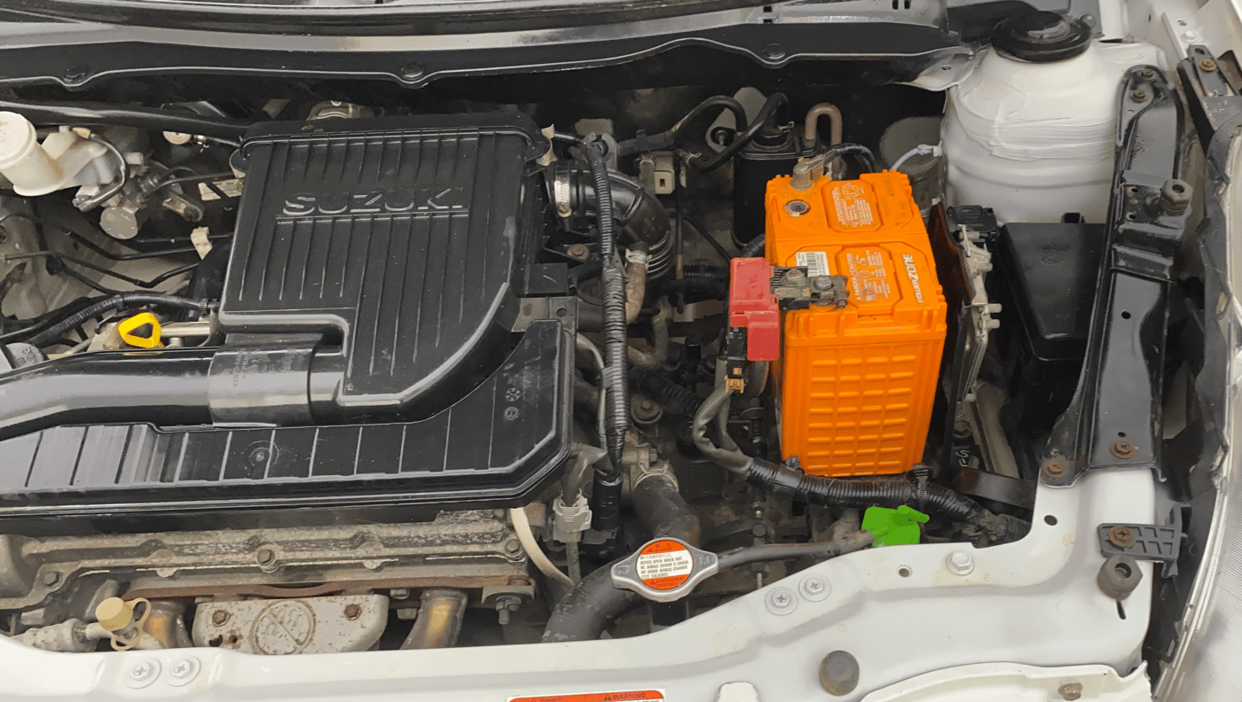 2014 Maruti Swift VXI, Petrol, Manual, 73,480 km, Engine View - Left