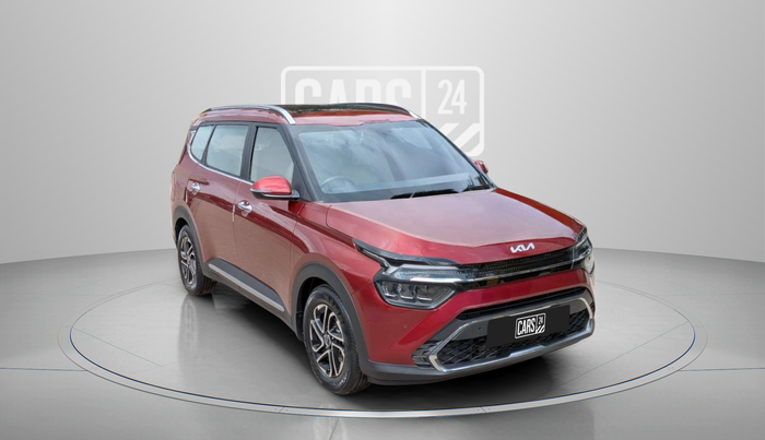 2025 KIA CARENS Luxury Plus 1.5 Turbo Petrol DCT 7 STR, Petrol, Automatic, 7,498 km, Right Front Diagonal