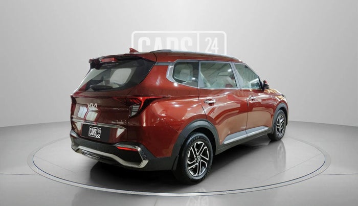 2025 KIA CARENS Luxury Plus 1.5 Turbo Petrol DCT 7 STR, Petrol, Automatic, 7,461 km, Right Back Diagonal