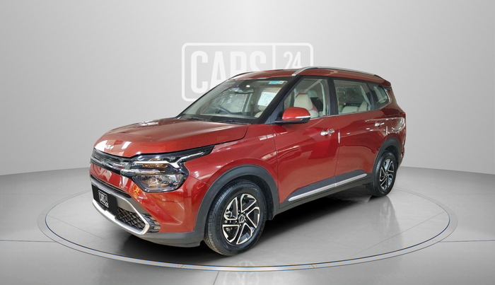 2025 KIA CARENS Luxury Plus 1.5 Turbo Petrol DCT 7 STR, Petrol, Automatic, 7,461 km, Left Front Diagonal