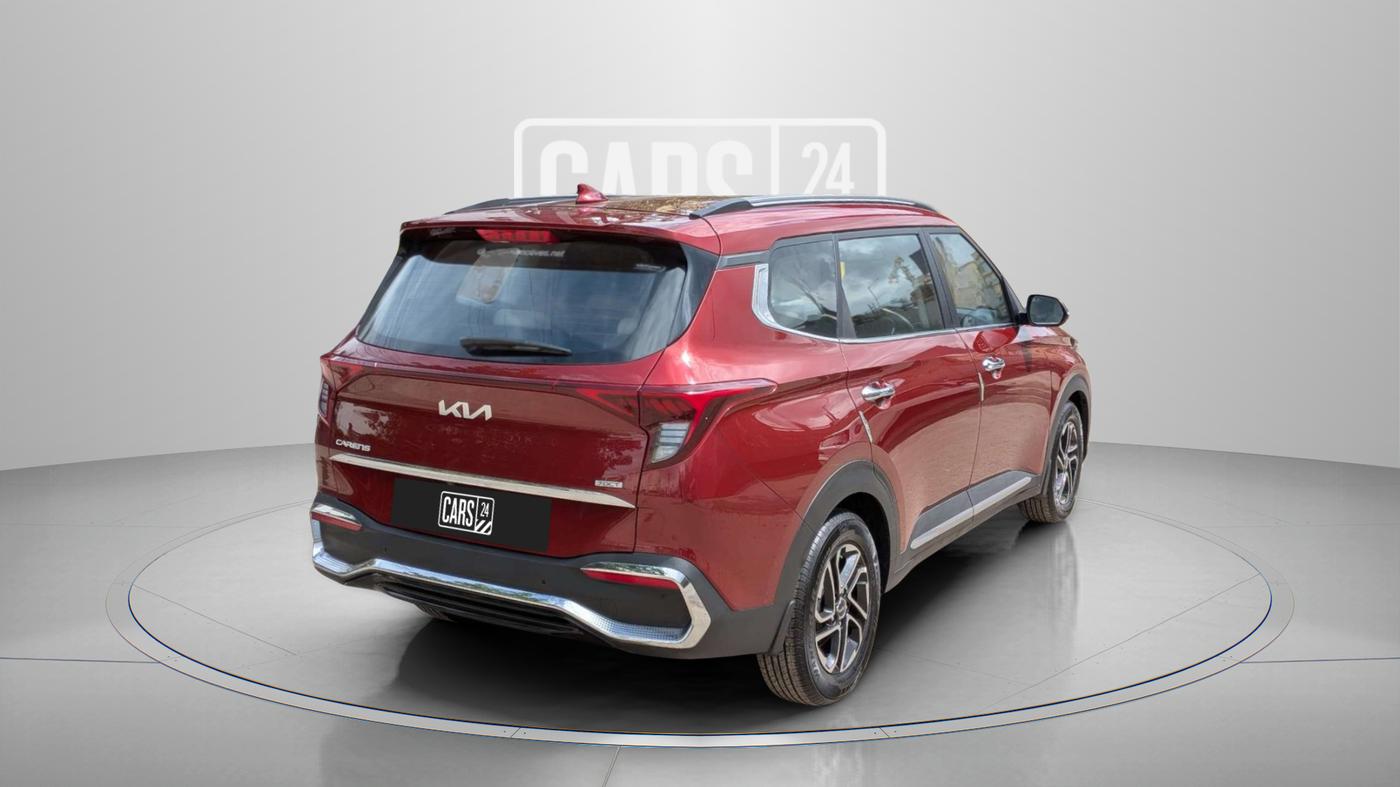 2025 KIA CARENS Luxury Plus 1.5 Turbo Petrol DCT 7 STR, Petrol, Automatic, 7,498 km, Right Back Diagonal