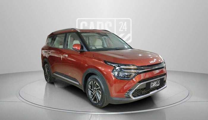 2025 KIA CARENS Luxury Plus 1.5 Turbo Petrol DCT 7 STR, Petrol, Automatic, 7,461 km, Right Front Diagonal