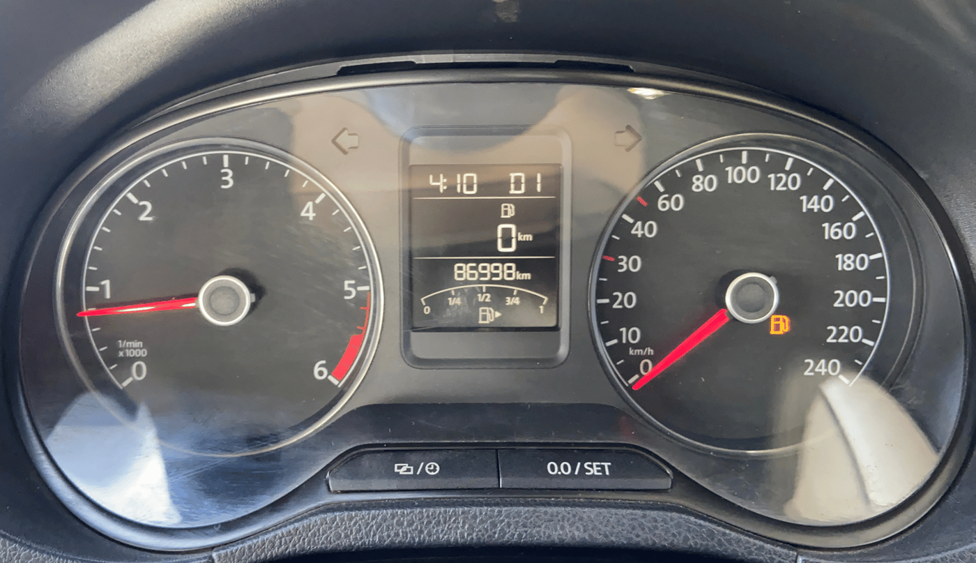 2018 Volkswagen Ameo HIGHLINE PLUS 1.5L AT 16 ALLOY, Diesel, Automatic, 87,218 km, Odometer Image