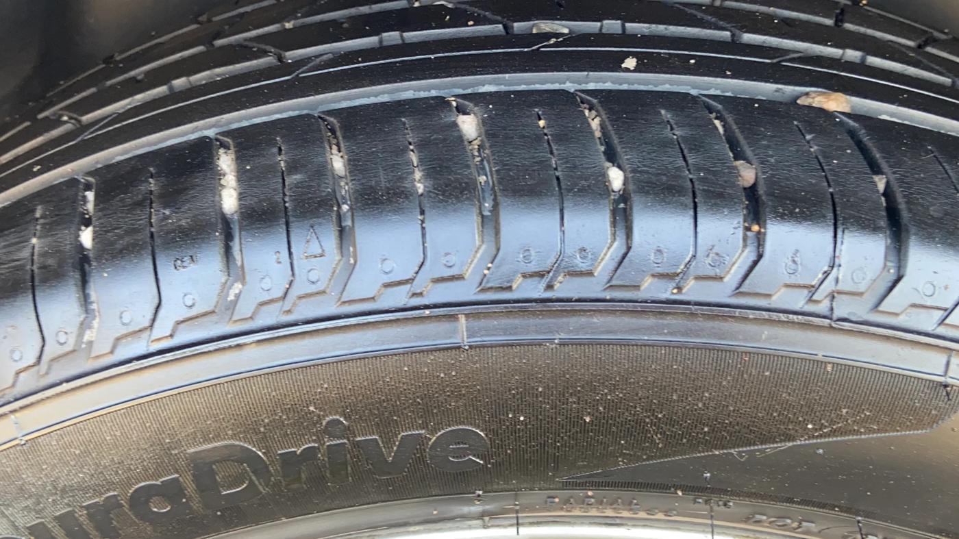 2018 Volkswagen Ameo HIGHLINE PLUS 1.5L AT 16 ALLOY, Diesel, Automatic, 87,218 km, Right Rear Tyre Tread
