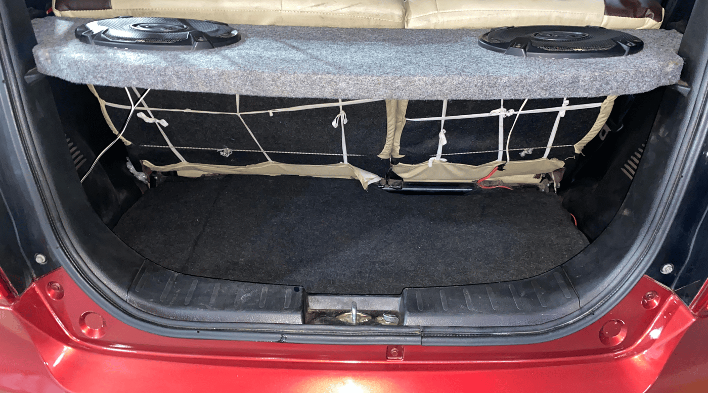 2013 Maruti Wagon R 1.0 LXI, Petrol, Manual, 23,167 km, Boot Inside