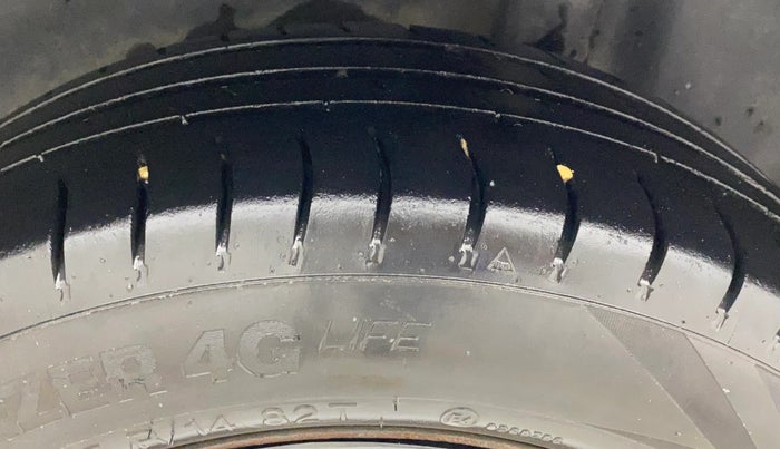 2012 Volkswagen Polo TRENDLINE 1.2L PETROL, Petrol, Manual, 87,331 km, Left Rear Tyre Tread