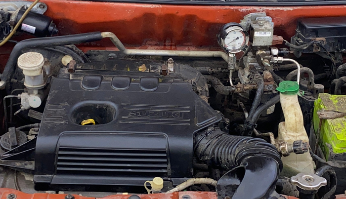 2016 Maruti Alto K10 LXI CNG, CNG, Manual, 34,831 km, Engine View