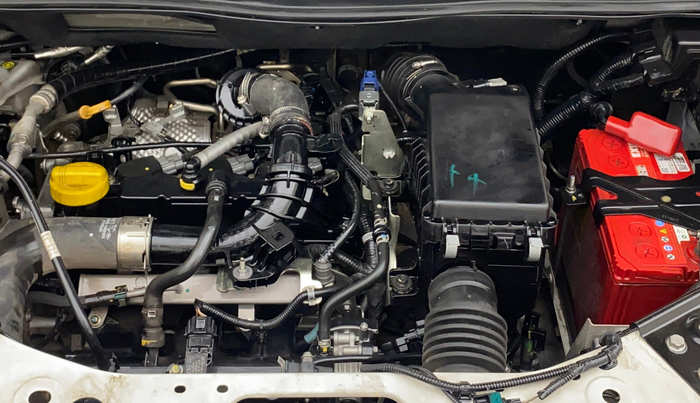 2022 Nissan MAGNITE XV PREMIUM TURBO (O) CVT, Petrol, Automatic, 45,420 km, Engine View