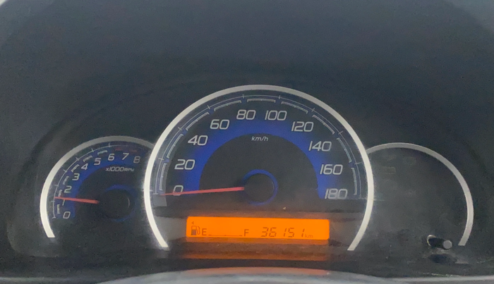 2017 Maruti Wagon R 1.0 VXI, Petrol, Manual, 36,149 km, Odometer Image