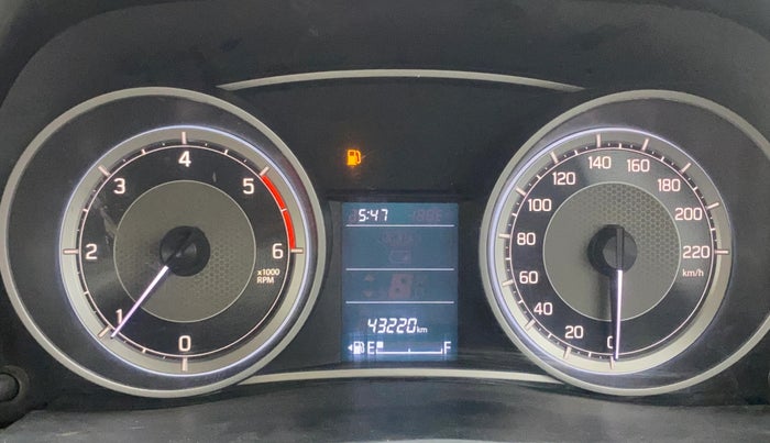 2018 Maruti Dzire VDI, Diesel, Manual, 43,220 km, Odometer Image