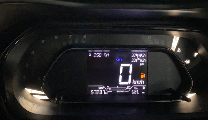 2022 Tata NEXON XZ PLUS (PREMIUM) KAZIRANGA DIESEL, Diesel, Manual, 57,219 km, Odometer Image