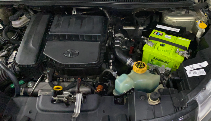 2022 Tata NEXON XZ PLUS (PREMIUM) KAZIRANGA DIESEL, Diesel, Manual, 57,219 km, Engine View - Left