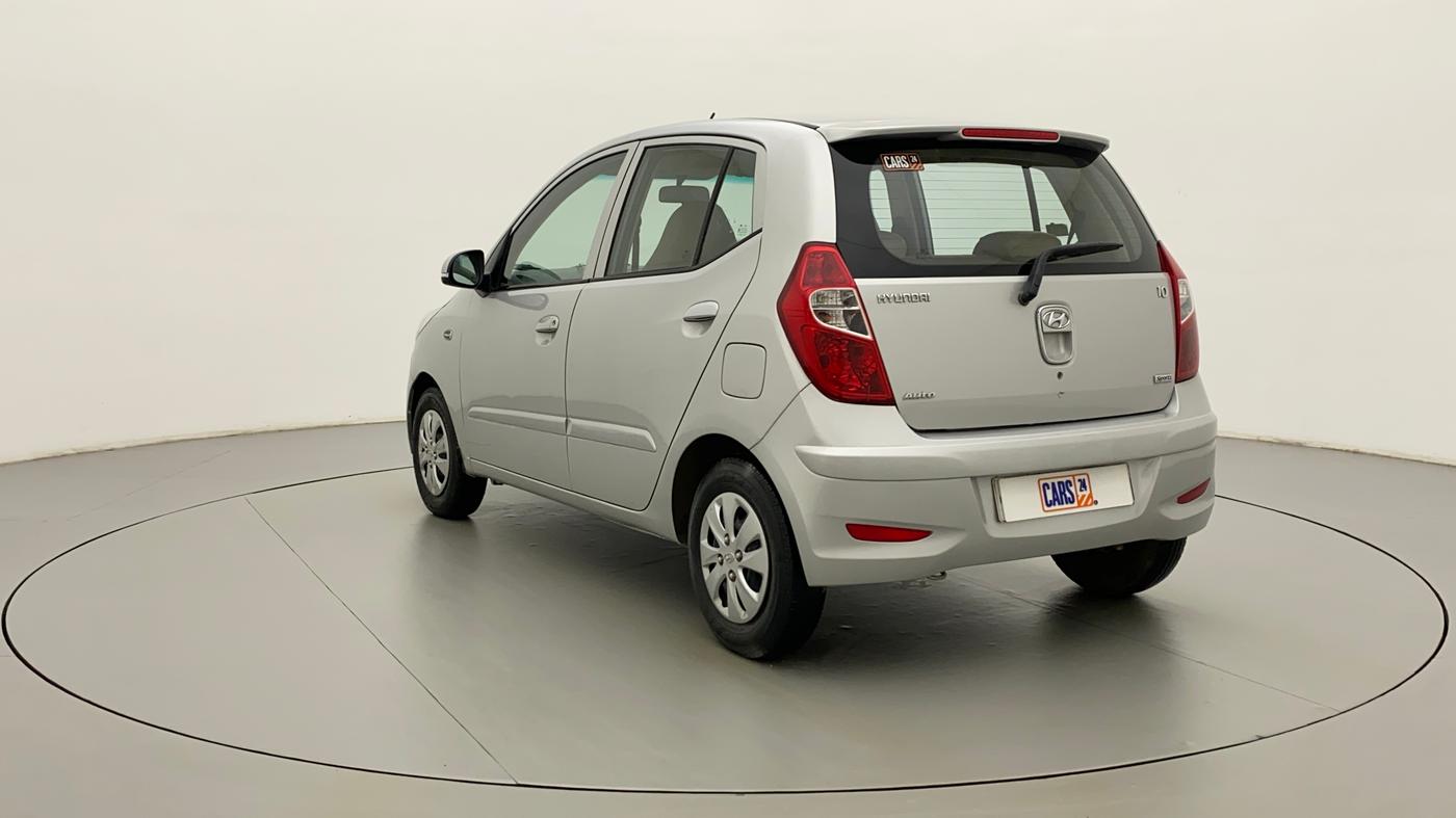 2012 Hyundai i10 SPORTZ 1.2 AT, Petrol, Automatic, 46,284 km, Left Back Diagonal