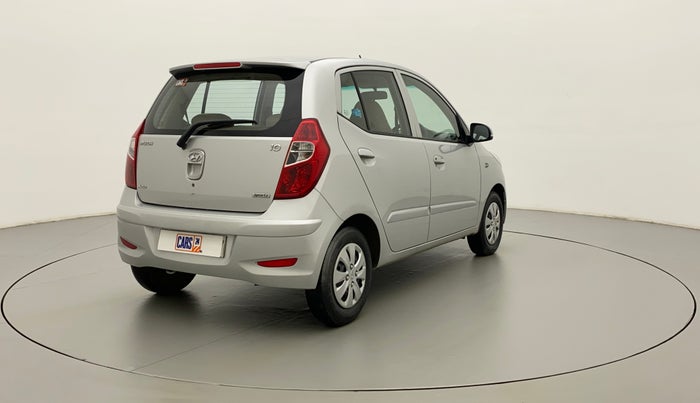 2012 Hyundai i10 SPORTZ 1.2 AT, Petrol, Automatic, 46,284 km, Right Back Diagonal