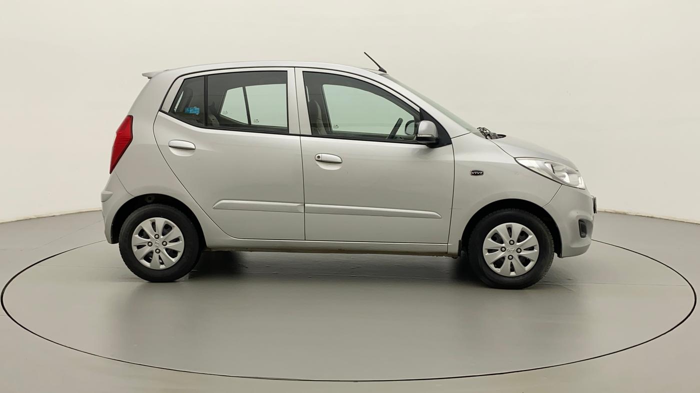 2012 Hyundai i10 SPORTZ 1.2 AT, Petrol, Automatic, 46,284 km, Right Side View