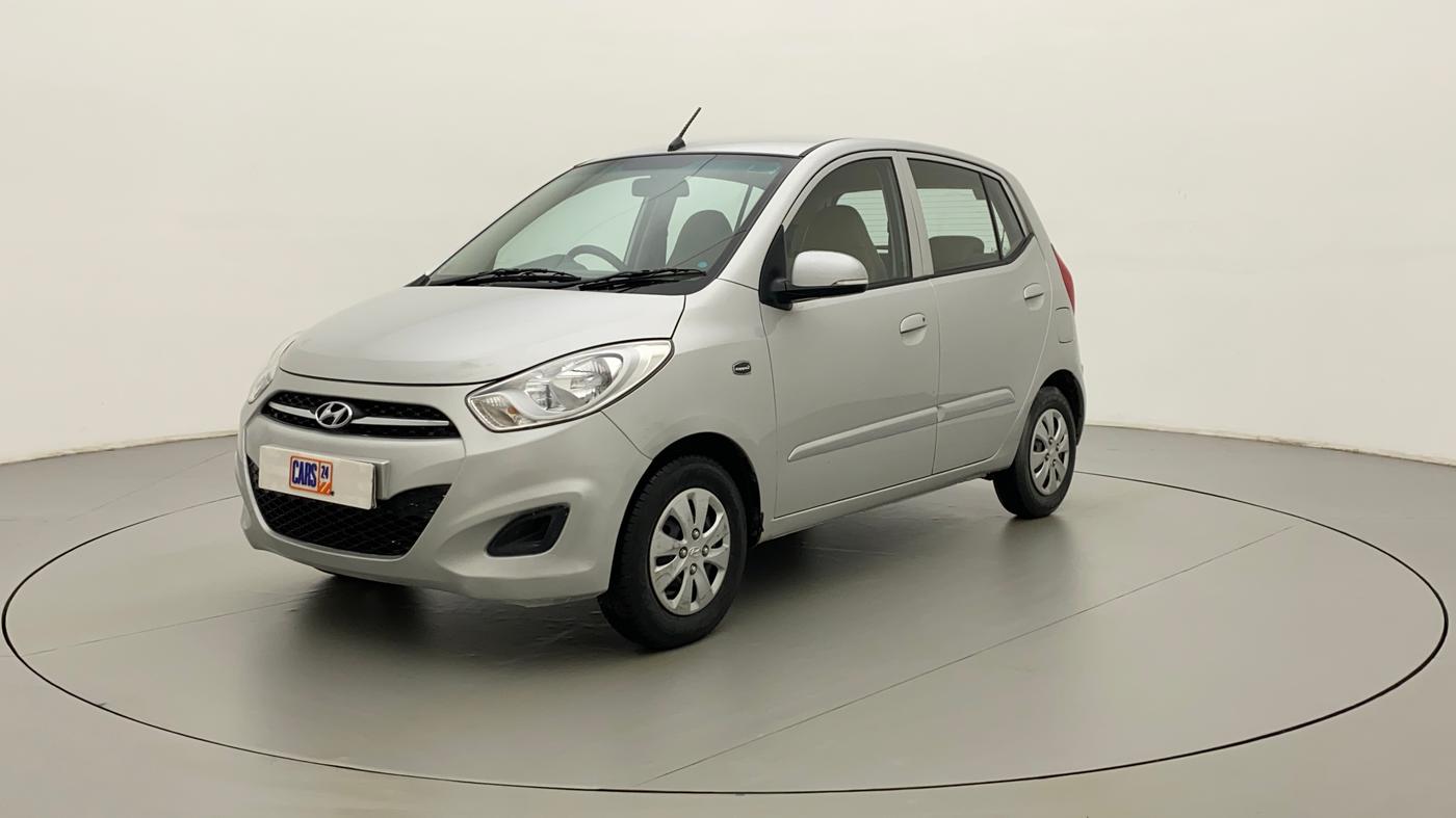 2012 Hyundai i10 SPORTZ 1.2 AT, Petrol, Automatic, 46,284 km, Left Front Diagonal