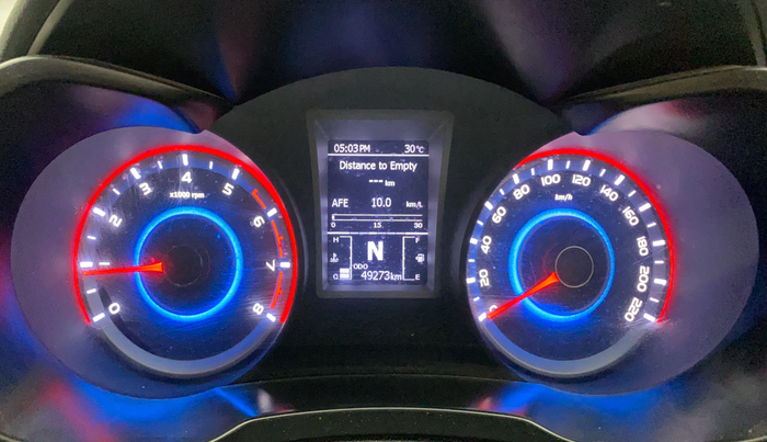 2021 Mahindra XUV300 W8(O) 1.2 PETROL DUAL TONE, Petrol, Manual, 49,232 km, Odometer Image