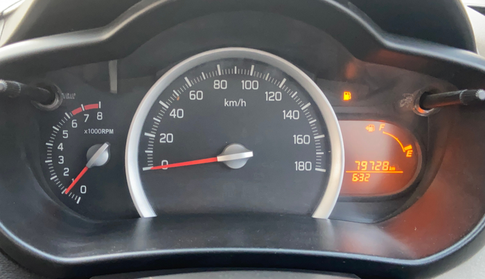 2014 Maruti Celerio ZXI (O), Petrol, Manual, 79,716 km, Odometer Image