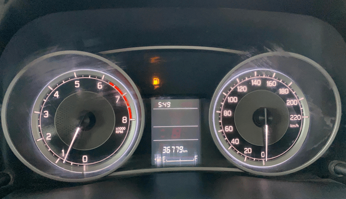 2018 Maruti Dzire VXI, Petrol, Manual, 36,736 km, Odometer Image