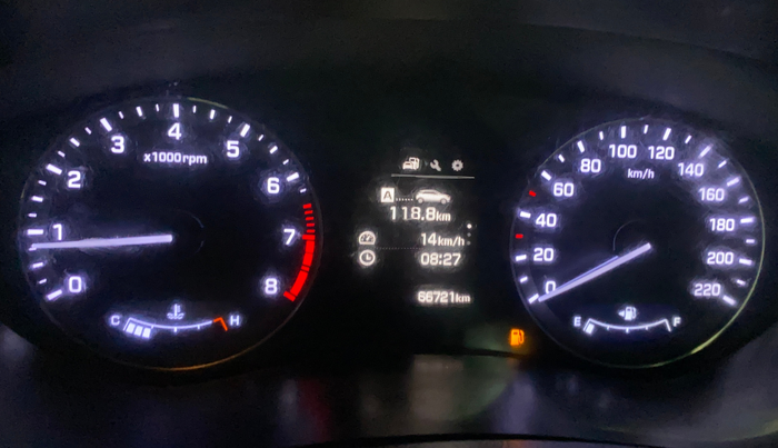 2014 Hyundai Elite i20 ASTA 1.2, Petrol, Manual, 66,699 km, Odometer Image