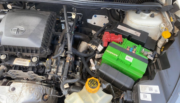 2020 Tata NEXON XZA PLUS (O) PETROL, Petrol, Automatic, 25,790 km, Engine View - Left