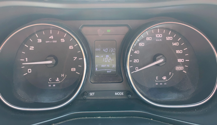 2017 Tata NEXON XZ PLUS PETROL, Petrol, Manual, 40,119 km, Odometer Image