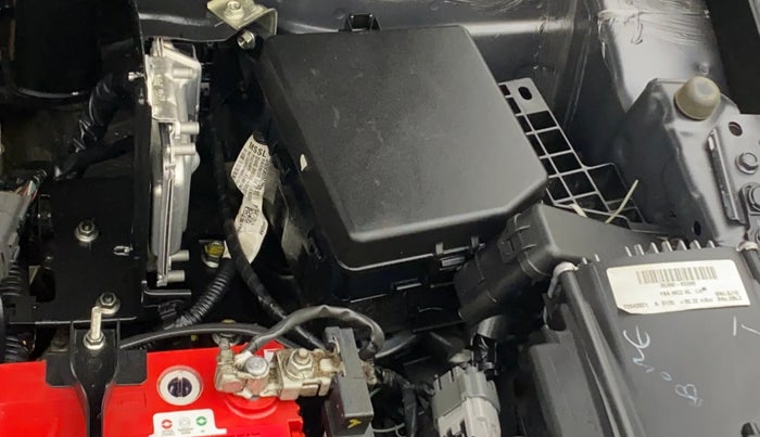 2021 Maruti Vitara Brezza VXI AT SHVS, Petrol, Automatic, 28,754 km, Engine View - Left