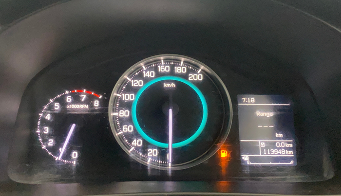 2017 Maruti IGNIS DELTA 1.2, Petrol, Manual, 1,13,927 km, Odometer Image