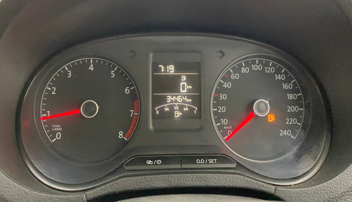 2017 Volkswagen Ameo HIGHLINE1.2L, Petrol, Manual, 34,428 km, Odometer Image