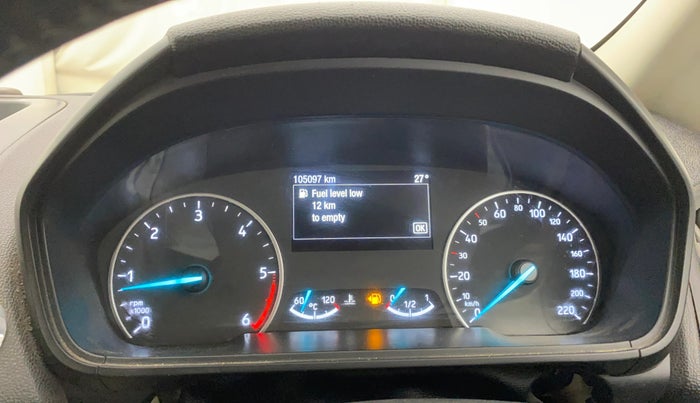 2019 Ford Ecosport TITANIUM 1.5L DIESEL, Diesel, Manual, 1,05,054 km, Odometer Image
