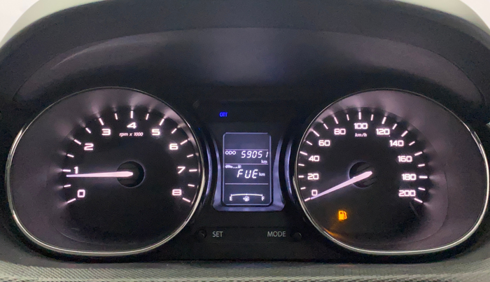 2018 Tata Tiago XZ PETROL, Petrol, Manual, 59,038 km, Odometer Image