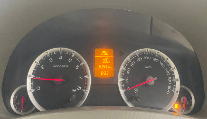 2018 Maruti Ertiga ZXI, Petrol, Manual, 67,388 km, Odometer Image