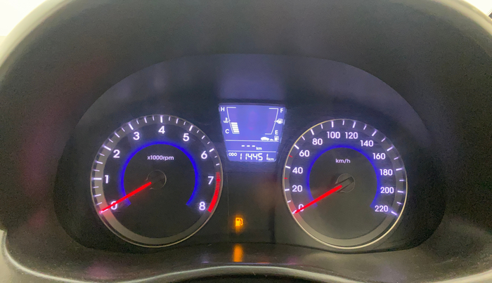 2014 Hyundai Verna FLUIDIC 1.6 VTVT EX, Petrol, Manual, 1,14,418 km, Odometer Image