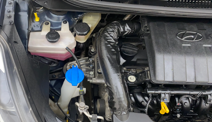 2023 Hyundai GRAND I10 NIOS SPORTZ AMT 1.2 KAPPA VTVT, Petrol, Automatic, 35,531 km, Engine View - Right