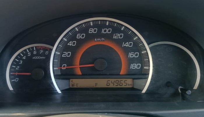 2012 Maruti Wagon R 1.0 VXI, CNG, Manual, 64,965 km, Odometer Image
