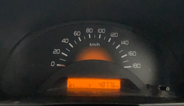 2015 Maruti Wagon R 1.0 LXI, Petrol, Manual, 48,758 km, Odometer Image