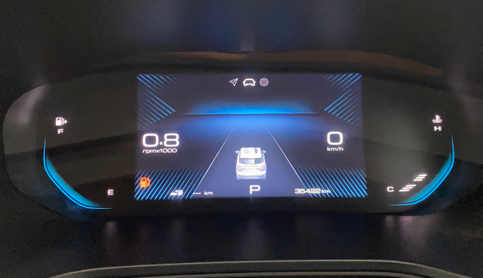 2023 MG HECTOR PLUS SHARP PRO 1.5 PETROL TURBO CVT 6 STR, Petrol, Automatic, 35,383 km, Odometer Image