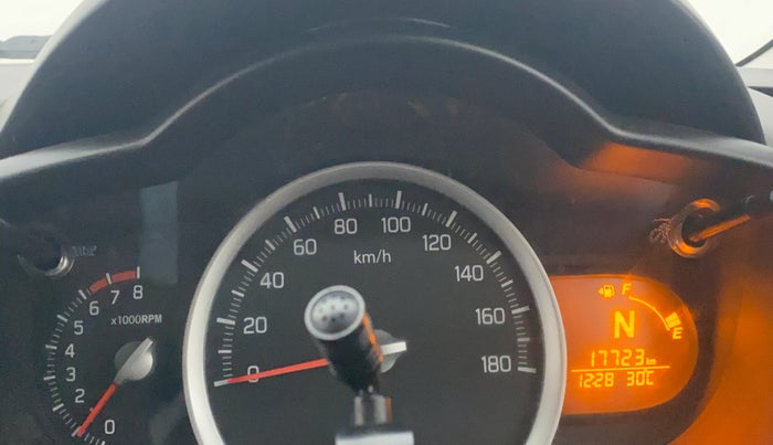 2017 Maruti Celerio VXI AMT (O), Petrol, Automatic, 17,722 km, Odometer Image