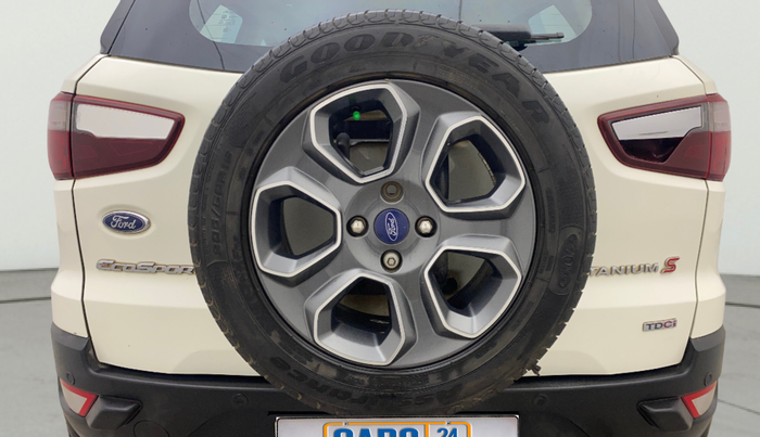 2020 Ford Ecosport TITANIUM 1.5L SPORTS(SUNROOF) DIESEL, Diesel, Manual, 1,26,599 km, Spare Tyre