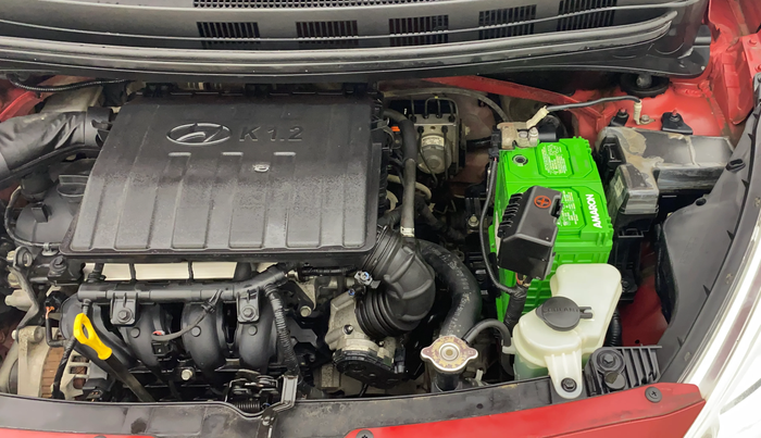 2018 Hyundai Grand i10 SPORTZ 1.2 KAPPA VTVT DUAL TONE, Petrol, Manual, 59,728 km, Engine View - Left