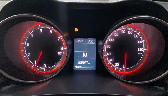 2020 Maruti Swift VXI AMT, Petrol, Automatic, 86,934 km, Odometer Image