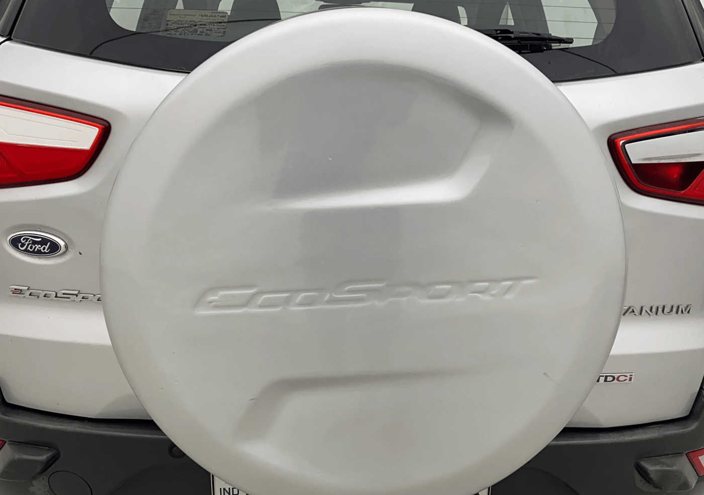 2016 Ford Ecosport TITANIUM 1.5L DIESEL, Diesel, Manual, 1,30,246 km, Spare Tyre