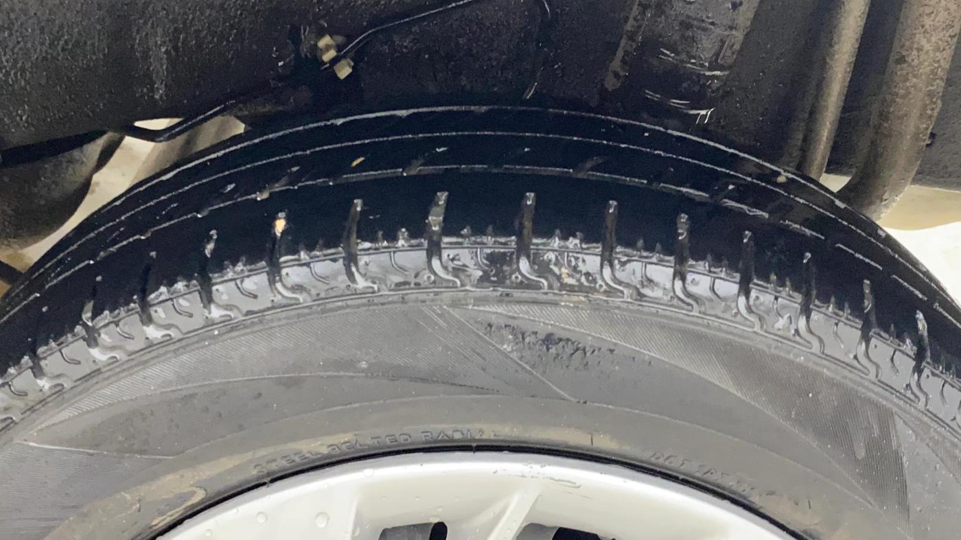 2018 Datsun Go T, CNG, Manual, 81,196 km, Left Rear Tyre Tread