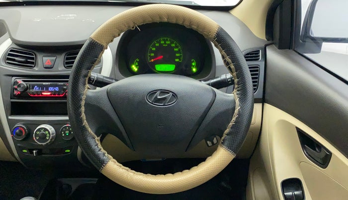 2018 Hyundai Eon ERA +, Petrol, Manual, 19,728 km, Steering Wheel Close Up