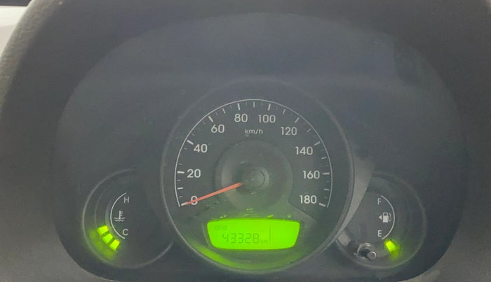 2017 Hyundai Eon ERA +, Petrol, Manual, 43,284 km, Odometer Image