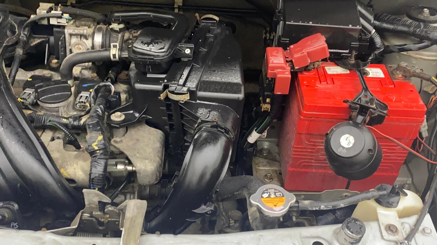 2018 Datsun Go Plus T, Petrol, Manual, 92,703 km, Engine View - Left